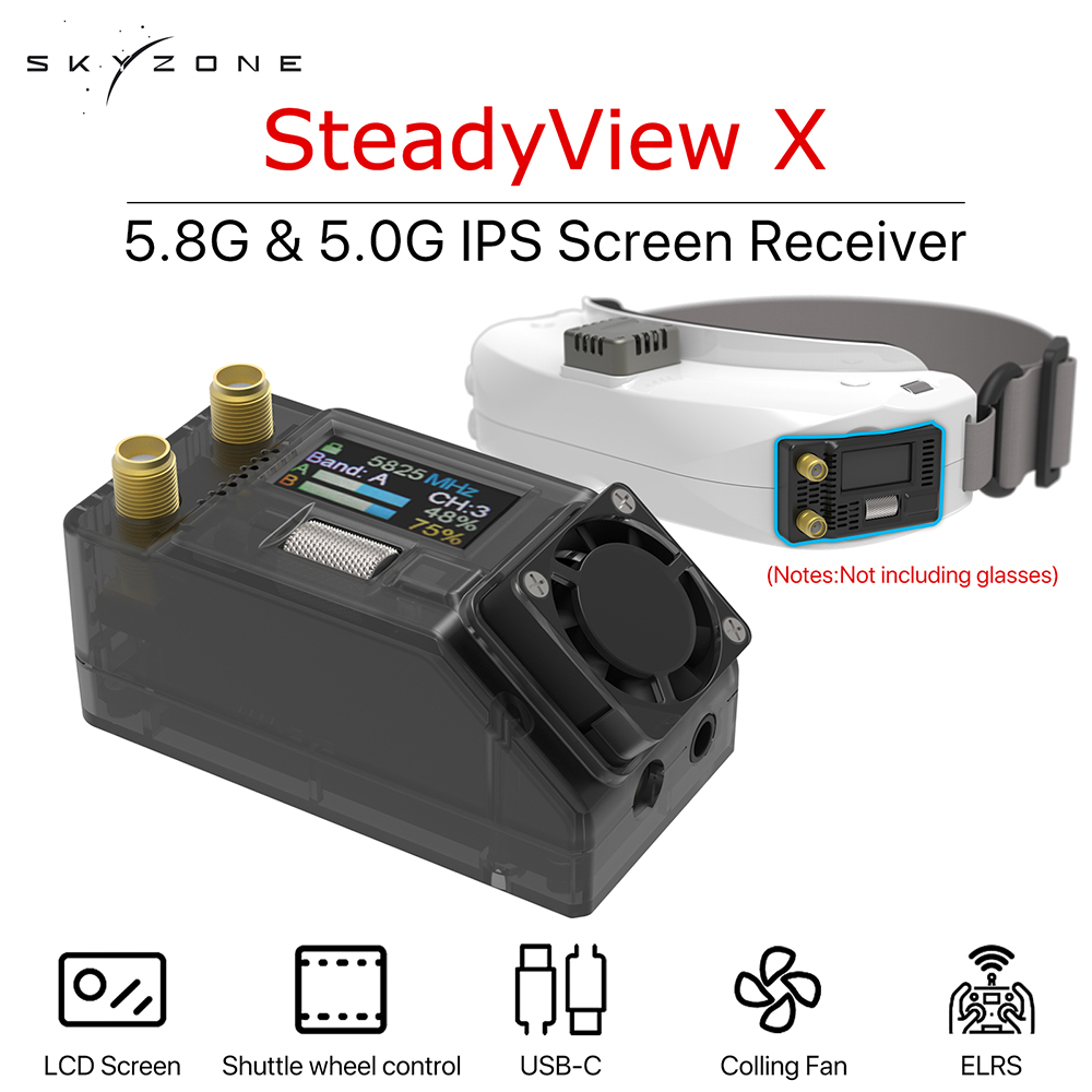 SKYZONE Steadyview X 5.0G 5.8G - Skyzone Steadyview X Receiver Module avis et prix