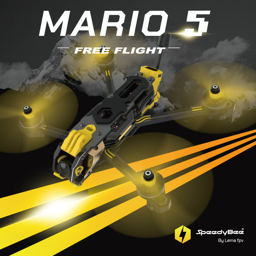 SpeedyBee Mario 5 cadre 5 pouc - Skyzone Sky04O Pro Fpv Goggles avis et prix