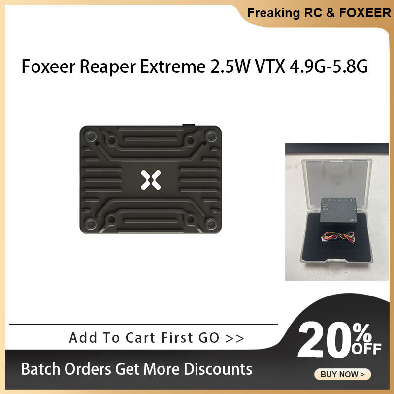 Foxeer 4.9G~6G Reaper Extreme  - Foxeer Reaper Extreme 2.5W Vtx avis et prix